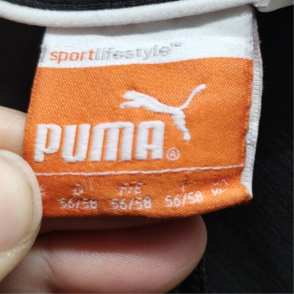 PUMA Men's Size XL Bud Light Platinum Black Short Sleeve Golf Polo Shirt - Picture 6 of 9